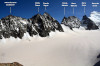 paysage hautes-alpes Panorama-vers-le-sud-ouest-vu-du-refuge-des-Ecrins - Argentiere-la-Bessee - Pelvoux - Panorama-vers-le-sud-ouest-vu-du-refuge-des-Ecrins