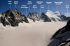 paysage hautes-alpes Panorama-vers-le-sud-ouest-vu-du-refuge-des-Ecrins - Argentiere-la-Bessee - Pelvoux - Panorama-vers-le-sud-ouest-vu-du-refuge-des-Ecrins