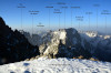 paysage hautes-alpes Les-Bans-vus-du-Dome-de-Neige-des-Ecrins - Isere - Saint-Christophe-en-Oisans - Les-Bans-vus-du-Dome-de-Neige-des-Ecrins