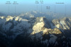 paysage hautes-alpes Les-Bans-vus-du-Dome-de-Neige-des-Ecrins - Isere - Saint-Christophe-en-Oisans - Les-Bans-vus-du-Dome-de-Neige-des-Ecrins