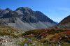 paysage hautes-alpes La-Roche-Bernaude-vue-depuis-le-vallon-du-Peyron - Brianconnais - Nevache - La-Roche-Bernaude-vue-depuis-le-vallon-du-Peyron