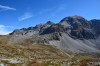 paysage hautes-alpes La-Roche-Bernaude-vue-depuis-le-vallon-du-Peyron - Brianconnais - Nevache - La-Roche-Bernaude-vue-depuis-le-vallon-du-Peyron