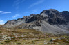 paysage hautes-alpes La-Roche-Bernaude-vue-depuis-le-vallon-du-Peyron - Brianconnais - Nevache - La-Roche-Bernaude-vue-depuis-le-vallon-du-Peyron