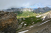 paysage hautes-alpes Pic-de-Roche-Noire-vu-du-pic-des-Esparges-Fines - Queyras - Arvieux - Pic-de-Roche-Noire-vu-du-pic-des-Esparges-Fines