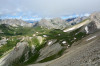 paysage hautes-alpes Pic-de-Roche-Noire-vu-du-pic-des-Esparges-Fines - Queyras - Arvieux - Pic-de-Roche-Noire-vu-du-pic-des-Esparges-Fines
