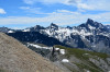 paysage hautes-alpes Le-Peouvou-vu-de-la-pointe-des-Marcelettes - Queyras - Saint-Veran - Le-Peouvou-vu-de-la-pointe-des-Marcelettes