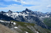 paysage hautes-alpes Le-Peouvou-vu-de-la-pointe-des-Marcelettes - Queyras - Saint-Veran - Le-Peouvou-vu-de-la-pointe-des-Marcelettes