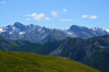 paysage hautes-alpes Le-Rocher-de-l-Eissassa-vu-des-Granges-de-Furfande - Queyras - Arvieux - Le-Rocher-de-l-Eissassa-vu-des-Granges-de-Furfande