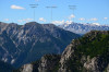 paysage hautes-alpes Font-Sancte-vue-des-Granges-de-Furfande - Queyras - Arvieux - Font-Sancte-vue-des-Granges-de-Furfande
