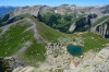 paysage hautes-alpes Tete-de-Clotinaille-vue-du-lac-du-Laus - Guillestrois - Saint-Clement-sur-Durance - Tete-de-Clotinaille-vue-du-lac-du-Laus