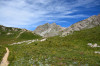 paysage hautes-alpes Pic-de-Maravoise-vu-du-col-de-Pansier - Queyras - Arvieux - Pic-de-Maravoise-vu-du-col-de-Pansier