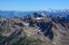 paysage hautes-alpes Pics-de-Combeynot-vus-du-pic-du-Glacier-Blanc - Brianconnais - Monetier-les-Bains - Pics-de-Combeynot-vus-du-pic-du-Glacier-Blanc