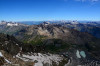 paysage hautes-alpes Pics-de-Combeynot-vus-du-pic-du-Glacier-Blanc - Brianconnais - Monetier-les-Bains - Pics-de-Combeynot-vus-du-pic-du-Glacier-Blanc