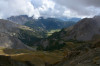 paysage hautes-alpes Chalets-de-Clapeyto-vus-du-sommet-des-Chalanches - Queyras - Arvieux - Chalets-de-Clapeyto-vus-du-sommet-des-Chalanches
