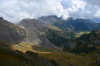 paysage hautes-alpes Chalets-de-Clapeyto-vus-du-sommet-des-Chalanches - Queyras - Arvieux - Chalets-de-Clapeyto-vus-du-sommet-des-Chalanches