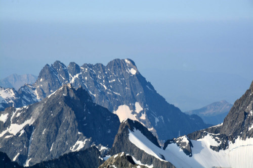 Le Sirac vu d'Ailefroide orientale