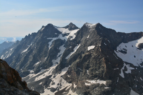 La Pointe Guyard vue d'Ailefroide orientale